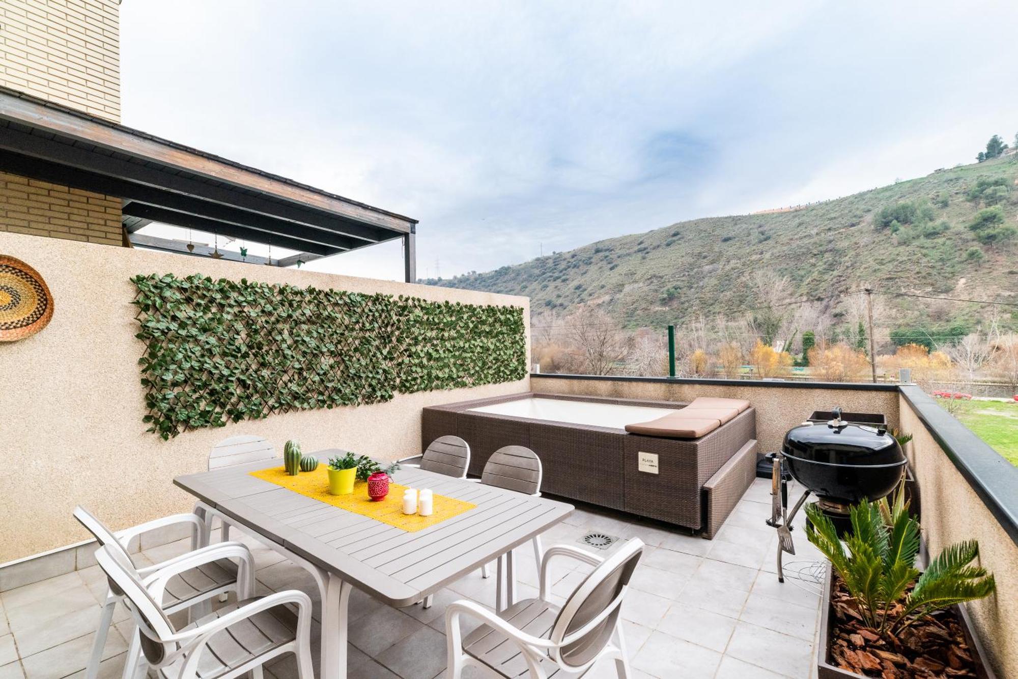 El Generalife Cerca Centro Y Sierra Nevada Con Piscina Y Barbacoa Y Parking Gratis * Grenade